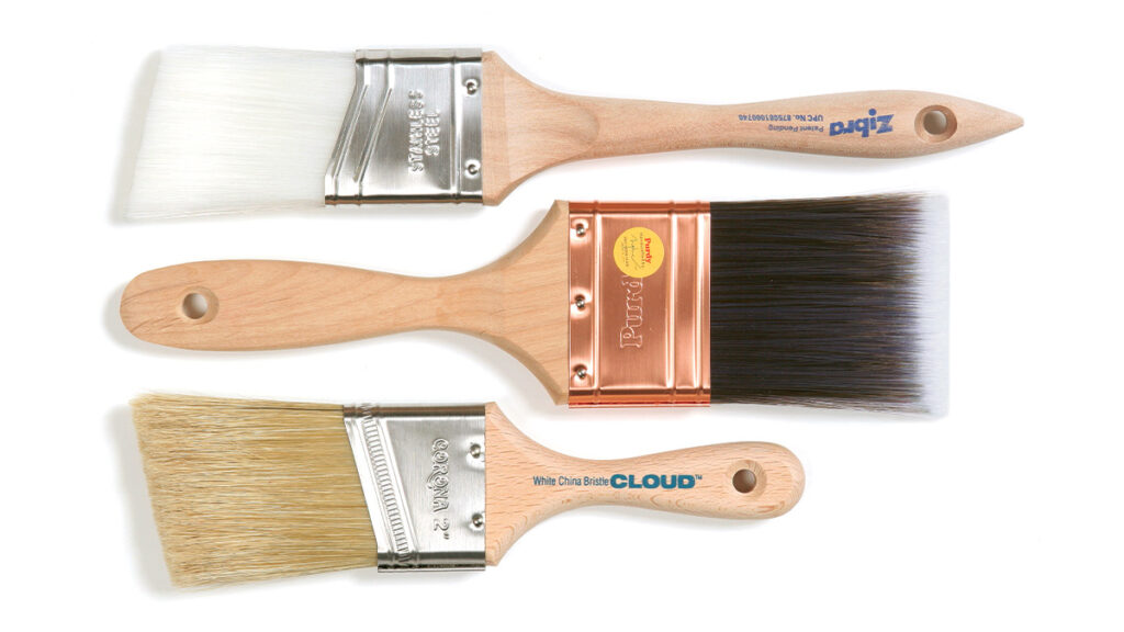 Paintbrush types